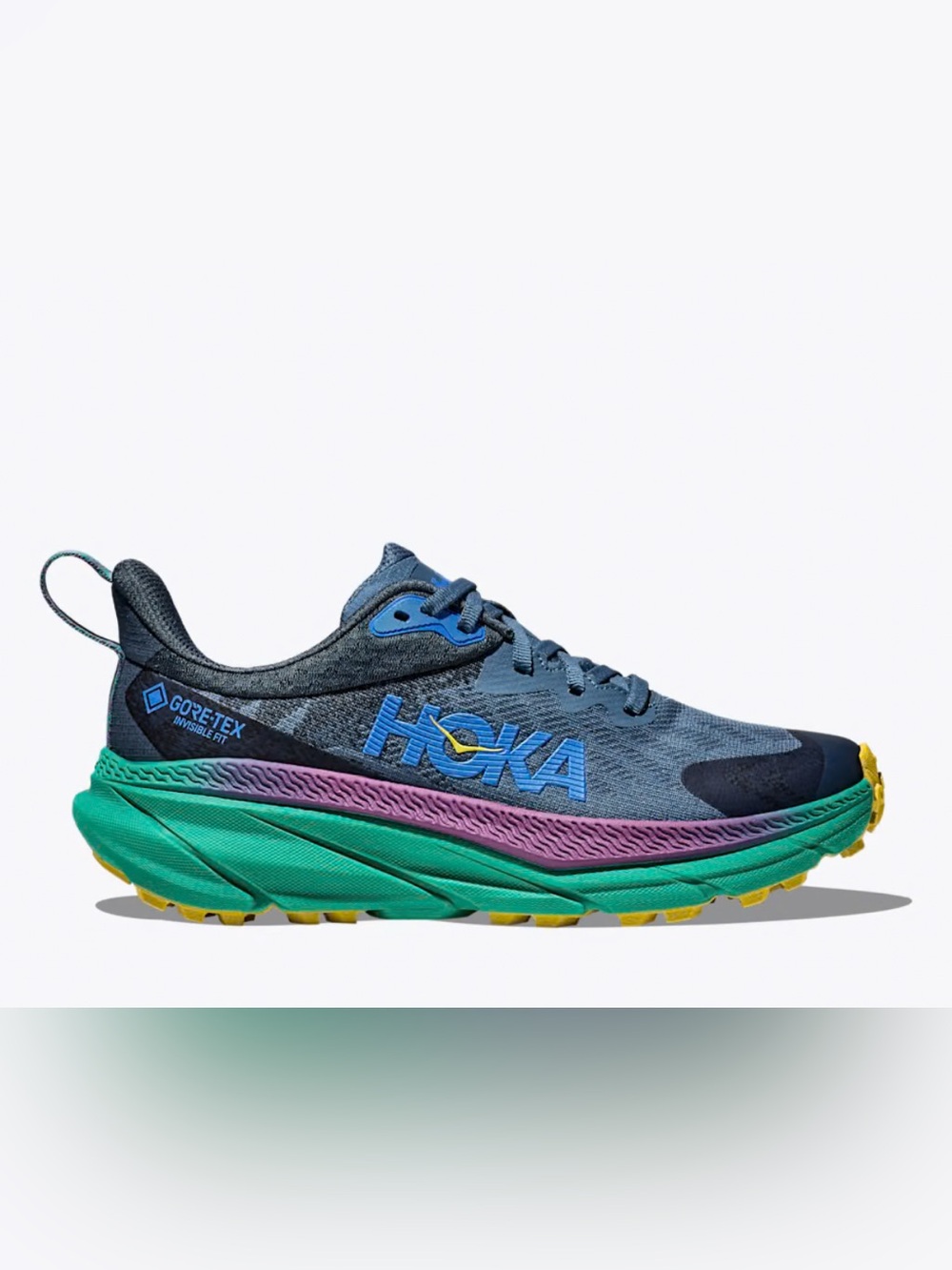 Hoka One Challenger ATR 7 GTX Teal Blue Trail Running Shoes Sneakers 11 Like New